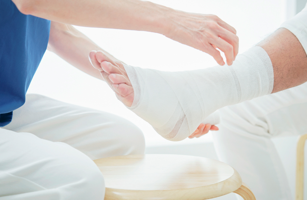 ケガなどの救急処置も対応